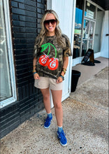 Load image into Gallery viewer, Rusty Cat Camo Cherries Shirt