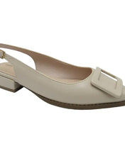 Load image into Gallery viewer, Nude Electra Slingback Flats