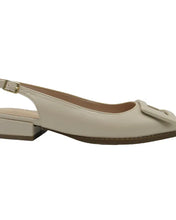 Load image into Gallery viewer, Nude Electra Slingback Flats