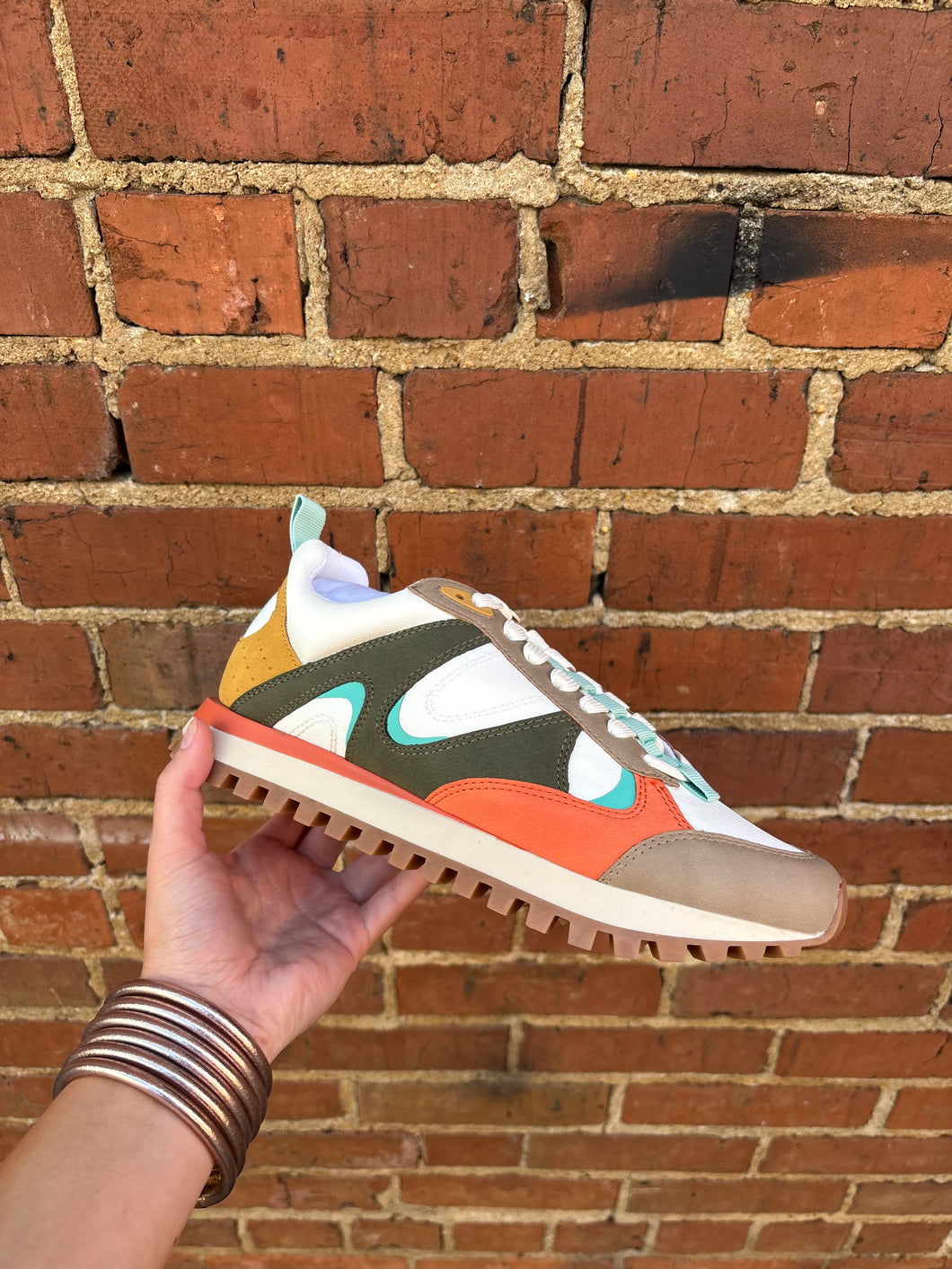 Willa Taupe Multi Sneaker