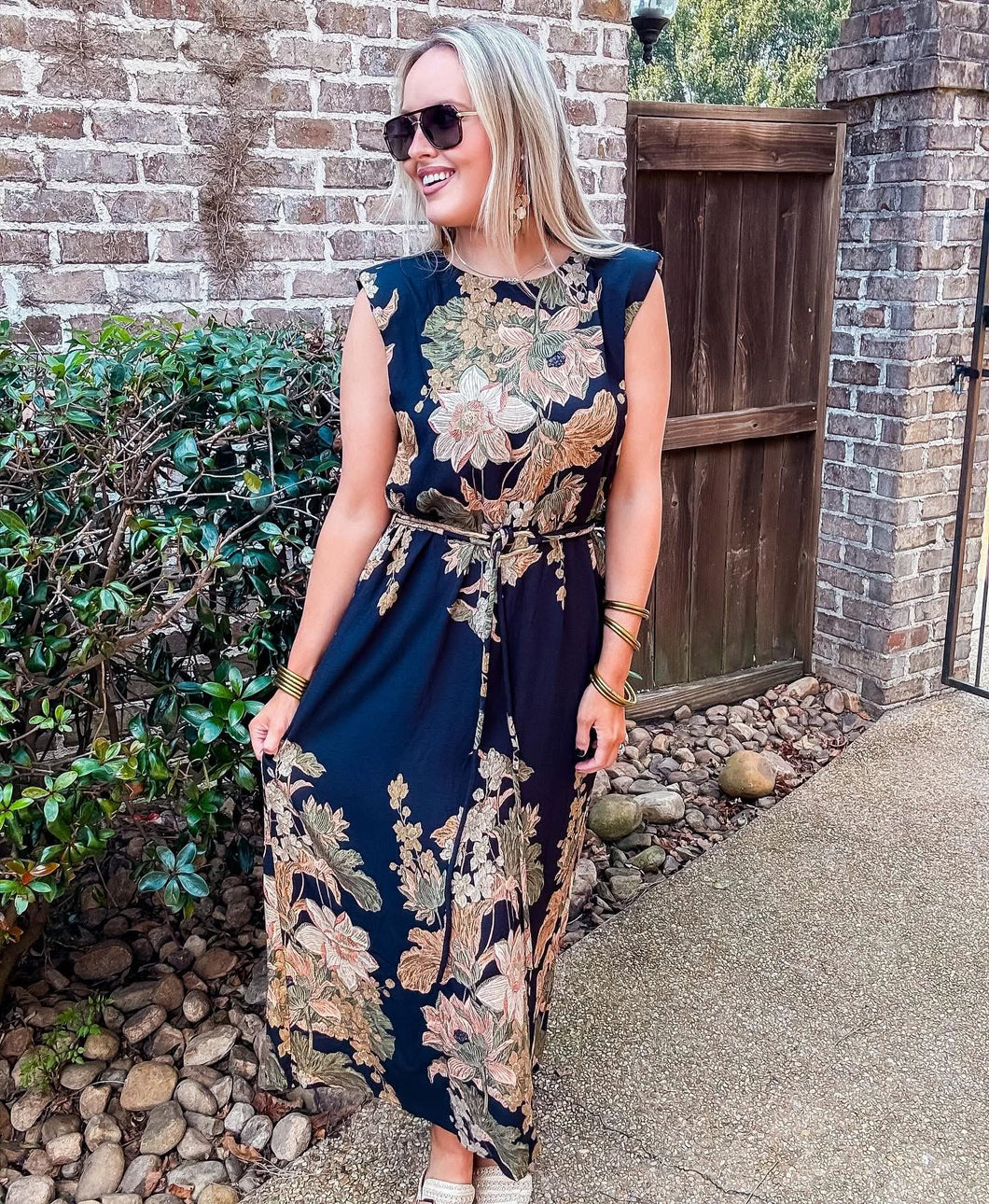 Fall Florals Dress