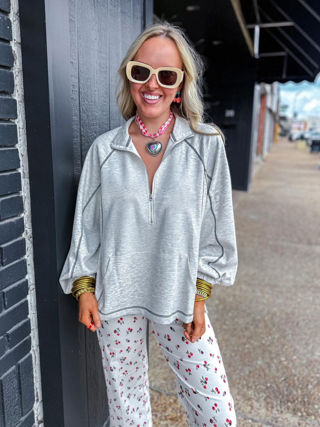 Effortless Half Zip Pullover