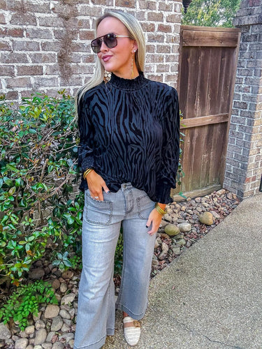 Stud Detail Denim Ash