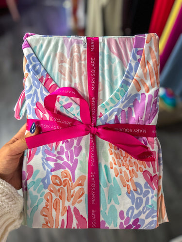 Mary Square Coral Cove Pajama Pant Set