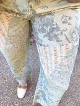 Load image into Gallery viewer, Love Shack Printed Pants Sage