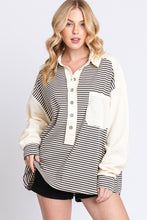 Load image into Gallery viewer, Mikey Button Pullover Cream
