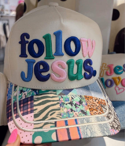 Pre-Order Follow Jesus Trucker Hat