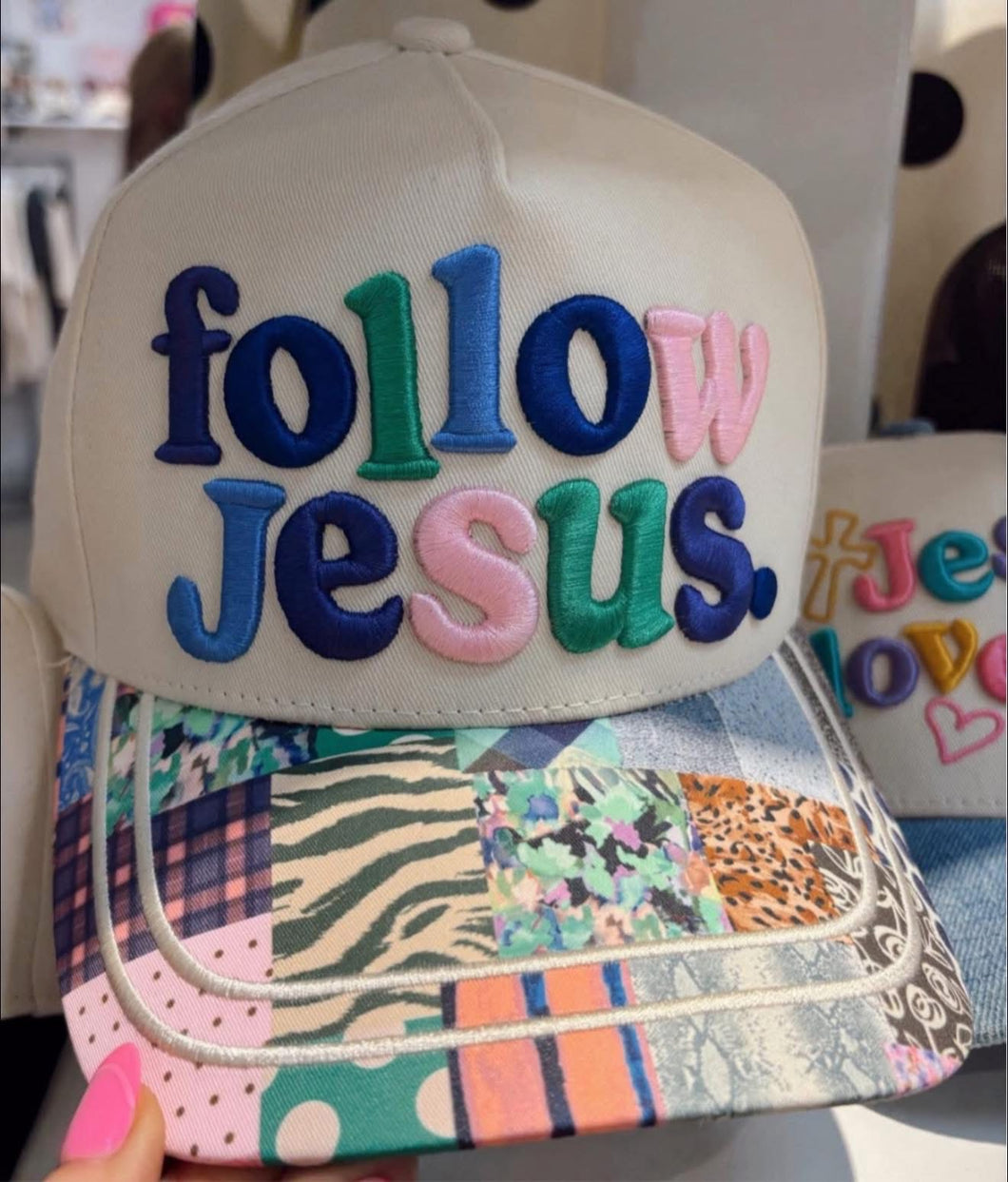Pre-Order Follow Jesus Trucker Hat