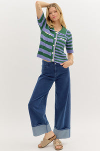 Sicily Denim Cuff Jeans