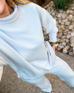 Soft Mocha Turtle Neck Pant Set