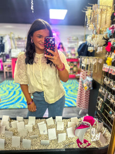 Danny Cream Blouse