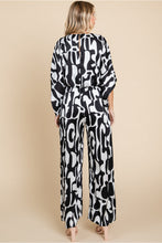 Load image into Gallery viewer, Mixed Feelings Black/White Jumpsuit