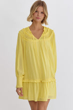 Load image into Gallery viewer, Lemon LS Dress