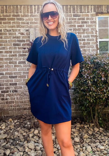Easy Going Dress Navy