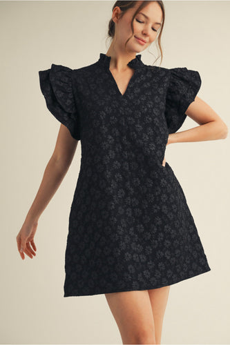 Frilly Black Dress