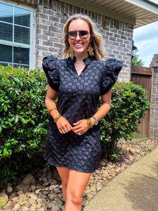 Frilly Black Dress