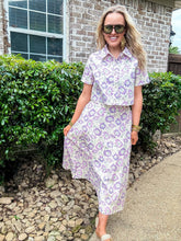 Load image into Gallery viewer, Lilac Flower Pearl Set