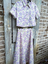 Load image into Gallery viewer, Lilac Flower Pearl Set