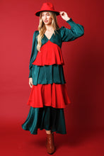 Load image into Gallery viewer, Christmas Fantasy Tiered Dress