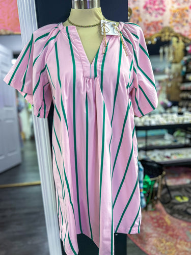 Roll With The Flow Striped Dress