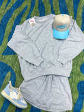 Load image into Gallery viewer, Simple &amp; Casual Grey Skort Set