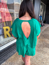Load image into Gallery viewer, Tillie Relaxation Short Set Green