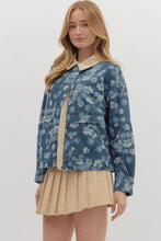 Load image into Gallery viewer, Daisy Denim Corduroy Jacket