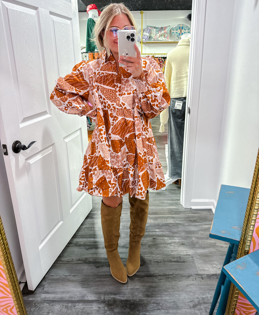 Callin Poplin Shirt Dress