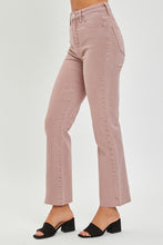 Load image into Gallery viewer, Hilary Mauve Straight Leg Jeans