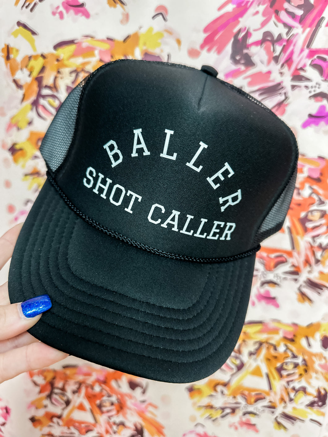 Baller Shot Caller Trucker Hat