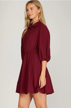 Load image into Gallery viewer, Rema Button Front Dress