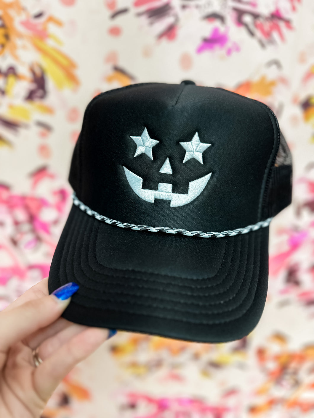 Star Pumpkin Trucker Hat