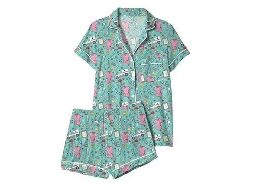 Jane Marie Miracle Worker PJ Shorts Set