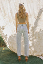 Load image into Gallery viewer, Sasha Acid Wash Hi Rise Straight Leg Jeans