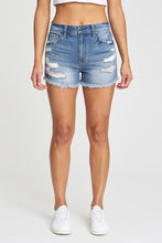 Load image into Gallery viewer, LuLu Denim Distressed Shorts